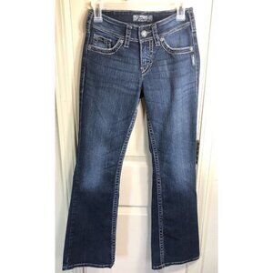 Silver Jeans Co. Womens Size 25/30 Suki Surplus Denim Jeans